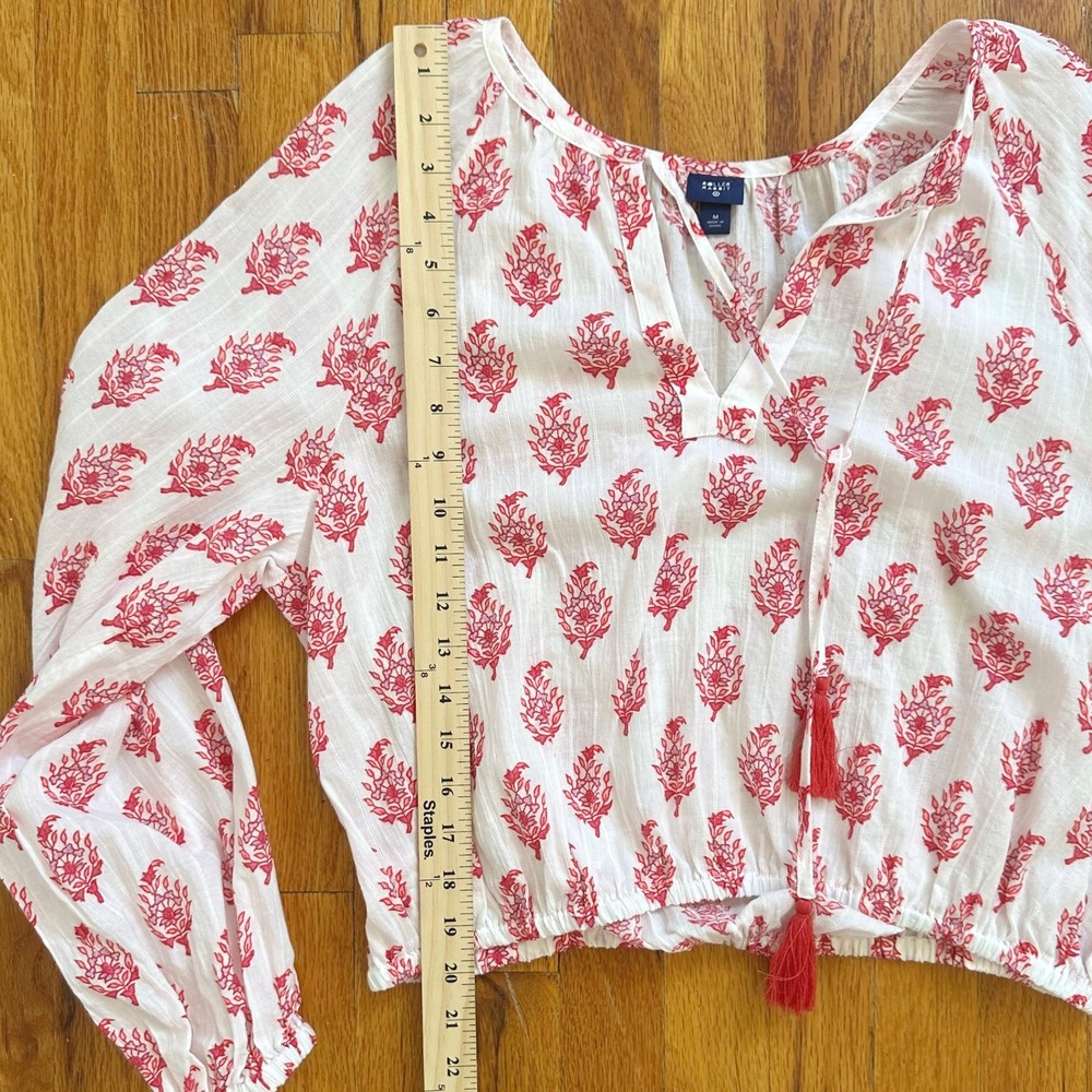 Roller Rabbit X Target Beach Lounge Pajama Set Cotton Paisley Boho Chic S/M - Picture 13 of 13